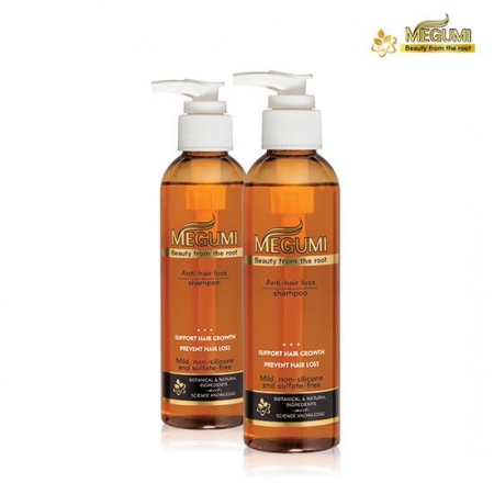 Bộ dầu gội dầu xả ngăn rụng tóc MEGUMI